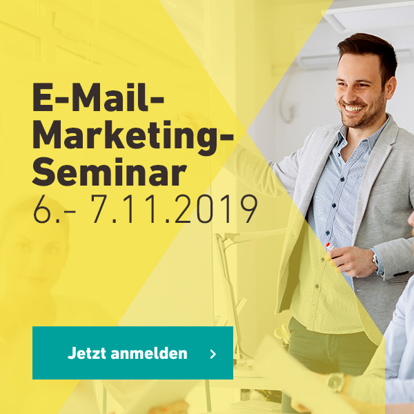 E-Mail-Marketing-Seminar am 6. und 7.11.2019