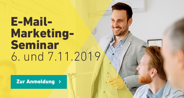 E-Mail-Marketing-Seminar am 6. und 7.11.2019