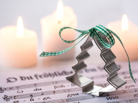 Newsletter texten mit Weihnachtsliedern