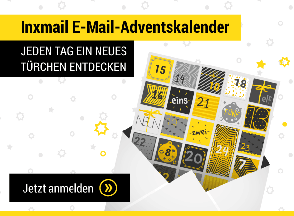 Inxmail E-Mail-Marketing-Adventskalender